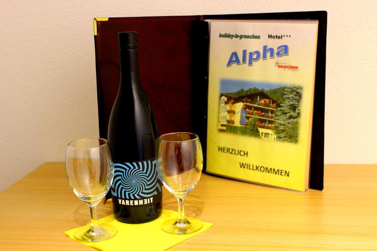 Hotel Alpha Grächen Kültér fotó
